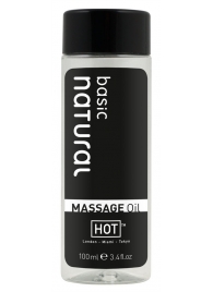 Массажное масло для тела Natural Basic - 100 мл. - HOT - купить с доставкой в Северске