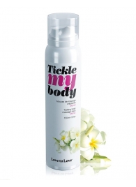 Массажная хрустящая пенка Tickle My Body Monoi с ароматом моной - 150 мл. - Love to Love - купить с доставкой в Северске
