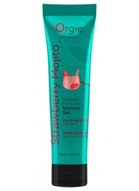 Съедобный интимный гель Orgie Lube Tube Cocktail Strawberry Mojito - 100 мл. - ORGIE - купить с доставкой в Северске