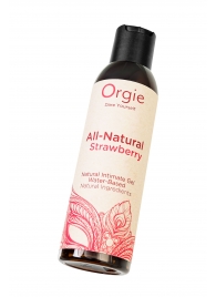 Интимный гель на водной основе All-Natural Strawberry с ароматом клубники - 150 мл. - ORGIE - купить с доставкой в Северске