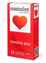 Презервативы Masculan Sensitive plus - 10 шт. - Masculan - купить с доставкой в Северске