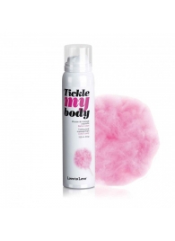 Массажная хрустящая пенка Tickle My Body Cotton Candy с ароматом сладкой ваты - 150 мл. - Love to Love - купить с доставкой в Северске