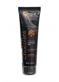 Интимный гель на водной основе Lube Tube Chocolate с шоколадным вкусом - 100 мл. - ORGIE - купить с доставкой в Северске