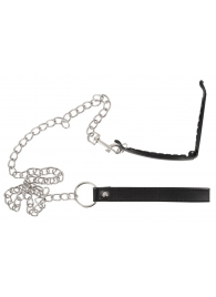 Зажим для половых губ с поводком Pussy Clamp With A Leash - Orion - купить с доставкой в Северске