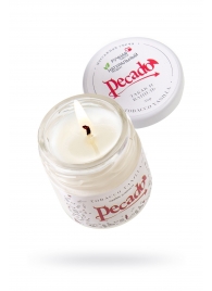 Массажная свеча Tobacco Vanilla - 35 мл. - Pecado - купить с доставкой в Северске