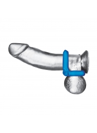 Комплект из 2 эрекционных колец-восьмерок 2-Pack Duo Cock And Ball Stamina Enhancement Ring - BlueLine - в Северске купить с доставкой