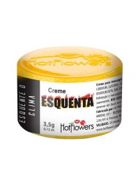 Возбуждающий крем Esquenta с разогревающим эффектом - 3,5 гр. - HotFlowers - купить с доставкой в Северске