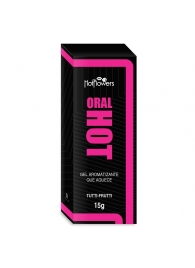 Гель для оральных ласк Oral Hot с согревающим эффектом - 15 гр. - HotFlowers - купить с доставкой в Северске