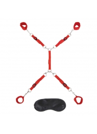 Красная фиксация на матрас Classic Bedspreader - Lux Fetish - купить с доставкой в Северске