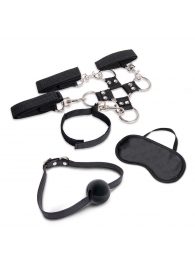 Набор для фиксации из 7 предметов Hogtie   Ball Gag Kit - Lux Fetish - купить с доставкой в Северске