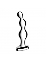 Стальной анальный фаллоимитатор для простаты Stainless Steel Anal Beads - 13 см. - b-Vibe - в Северске купить с доставкой