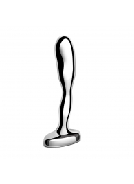 Стальной стимулятор простаты Stainless Steel Prostate Plug - 11,5 см. - b-Vibe - в Северске купить с доставкой
