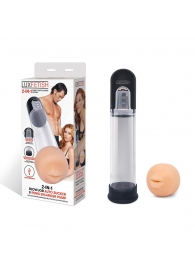Автоматическая вакуумная помпа-мастурбатор Blowjob Auto Sucker Penis Enlarger Pump - Lux Fetish - в Северске купить с доставкой