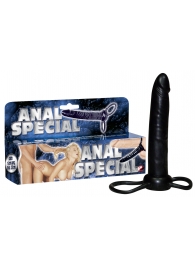 Насадка-фаллоимитатор с двумя кольцами для крепления - 16 см. - Orion - в Северске купить с доставкой