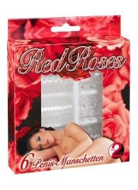 Набор из 6 насадок с шипиками Red Roses - Orion - в Северске купить с доставкой