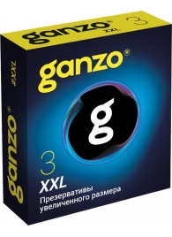 Презервативы увеличенного размера Ganzo XXL - 3 шт. - Ganzo - купить с доставкой в Северске