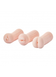 Набор из 3 мастурбаторов The Girl Next Door Tina - Dream Toys - в Северске купить с доставкой