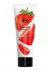 Лубрикант на водной основе OYO Aroma Gel Strawberry с ароматом клубники - 75 мл. - OYO - купить с доставкой в Северске