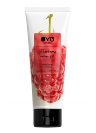 Лубрикант на водной основе OYO Aroma Gel Raspberry с ароматом малины - 75 мл. - OYO - купить с доставкой в Северске
