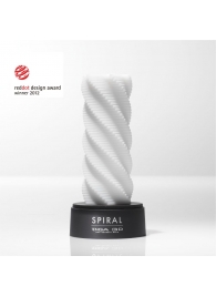 Белый 3D мастурбатор SPIRAL - Tenga - в Северске купить с доставкой