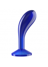Синяя анальная втулка Flawless Clear Prostate Plug 6.0 - 15 см. - Lovetoy - в Северске купить с доставкой