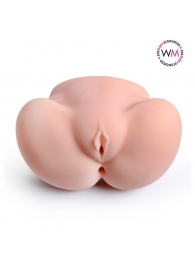 Реалистичный мастурбатор с двумя функциональными отверстиями - Erowoman-Eroman - в Северске купить с доставкой