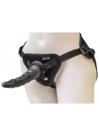 Комплект из трусиков Harness и двух насадок - 20,5 и 18 см. - LOVETOY (А-Полимер) - купить с доставкой в Северске