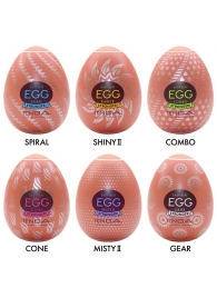Набор из 6 мастурбаторов-яиц Tenga Egg Variety Pack V - Tenga - в Северске купить с доставкой