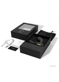 Чёрный перезаряжаемый стимулятор простаты Bruno Black - Lelo - в Северске купить с доставкой