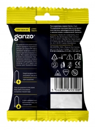 Ультратонкие презервативы Ganzo Ultra thin в мягкой упаковке - 3 шт. - Ganzo - купить с доставкой в Северске