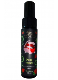 Спрей для горла Deep Throat с десенсибилизирующим эффектом и вкусом клубники - 50 мл. - БиоМед - купить с доставкой в Северске