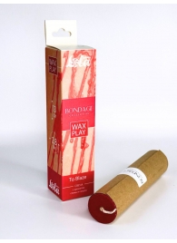 Низкотемпературная свеча для тактильной практики Wax Play To Blaze - Lola Games - купить с доставкой в Северске