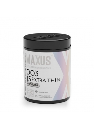 Экстремально тонкие презервативы MAXUS 003 Extra Thin - 15 шт. - Maxus - купить с доставкой в Северске