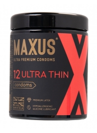 Ультратонкие презервативы MAXUS Ultra Thin - 12 шт. - Maxus - купить с доставкой в Северске