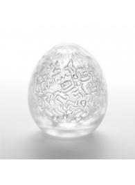 Мастурбатор-яйцо Keith Haring EGG PARTY - Tenga - в Северске купить с доставкой