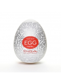 Мастурбатор-яйцо Keith Haring EGG PARTY - Tenga - в Северске купить с доставкой
