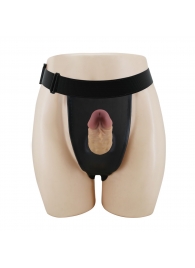 Полый страпон на регулируемых трусиках Houston - 17,5 см. - Baile - купить с доставкой в Северске