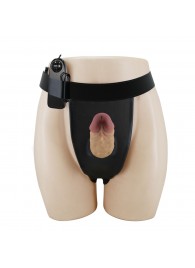Полый вибрострапон на регулируемых трусиках Draven - 17,5 см. - Baile - купить с доставкой в Северске