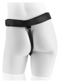 Страпон на виниловых трусиках Strap-on Harness Cock - 17,8 см. - Pipedream - купить с доставкой в Северске