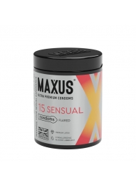Анатомические презервативы MAXUS Sensual - 15 шт. - Maxus - купить с доставкой в Северске