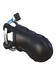 Черный замок верности Extreme Silicone Cock Blocker - Pipedream - купить с доставкой в Северске