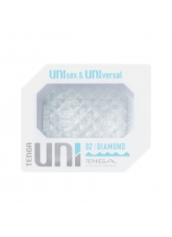 Прозрачный мастурбатор-стимулятор Tenga Uni Diamond - Tenga - в Северске купить с доставкой