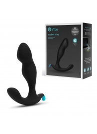 Черный утяжеленный анальный стимулятор Rocker Plug - 12 см. - b-Vibe - в Северске купить с доставкой