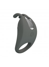 Серое эрекционное кольцо с вибрацией Master Ring - Baile - в Северске купить с доставкой