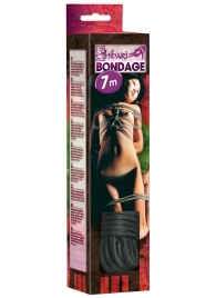 Чёрная веревка для связывания - 700 см. - Orion - купить с доставкой в Северске