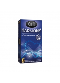 Текстурированные презервативы Domino Harmony - 6 шт. - Domino - купить с доставкой в Северске
