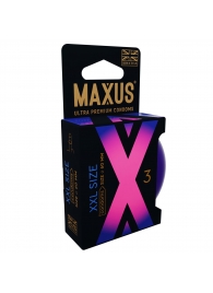 Презервативы Maxus XXL увеличенного размера - 3 шт. - Maxus - купить с доставкой в Северске