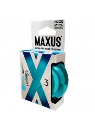 Презервативы Maxus G spot с двойной спиралью - 3 шт. - Maxus - купить с доставкой в Северске