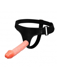 Страпон на ремешках с двумя насадками - Baile - купить с доставкой в Северске