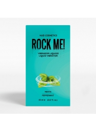 Жидкий вибратор Nuei Rock Me! с ароматом мяты - 20 мл. - Nuei cosmetics - купить с доставкой в Северске